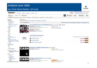 17
analyze your data
you know about facets, I am sure
 