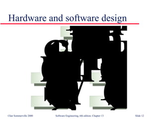 Real Software Design Real Time Software Design in Software Engineering SE13 | PPT