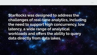 Real-Time Analytics With StarRocks (DWH+DL).pdf