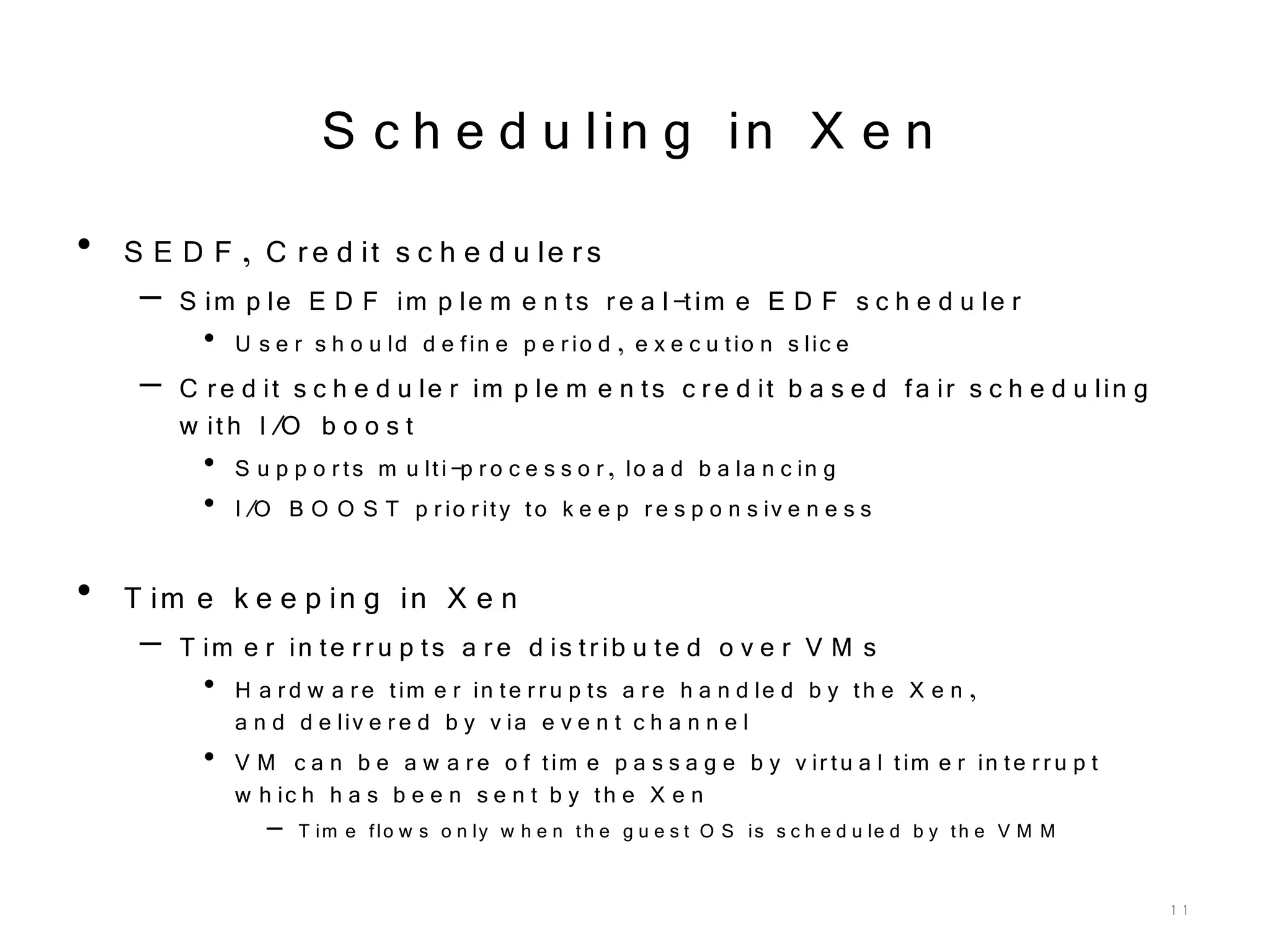 XS Oracle 2009 Real Time And Vmm