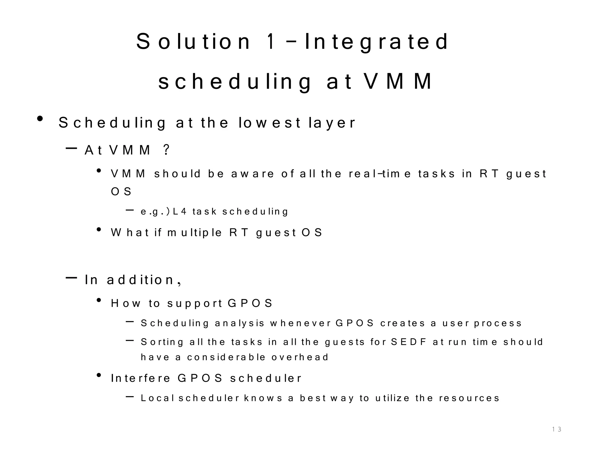 XS Oracle 2009 Real Time And Vmm