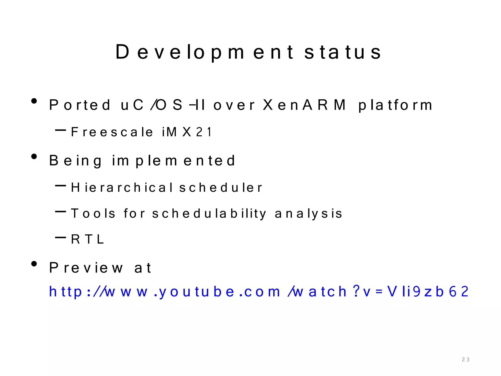 XS Oracle 2009 Real Time And Vmm