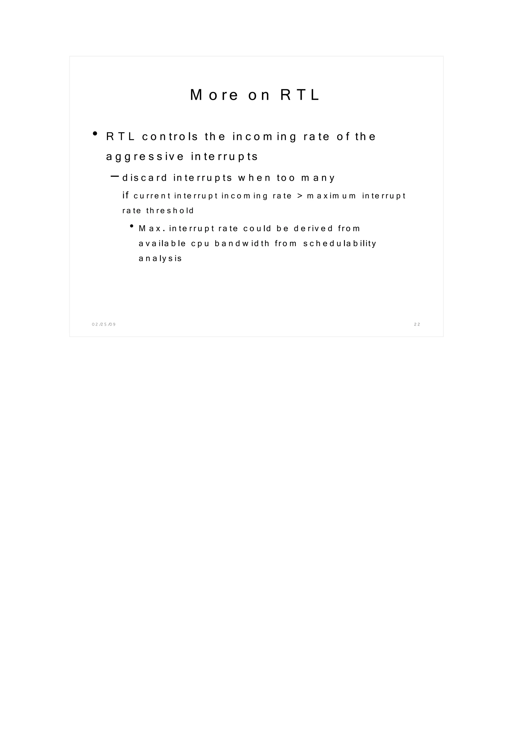 XS Oracle 2009 Real Time And Vmm