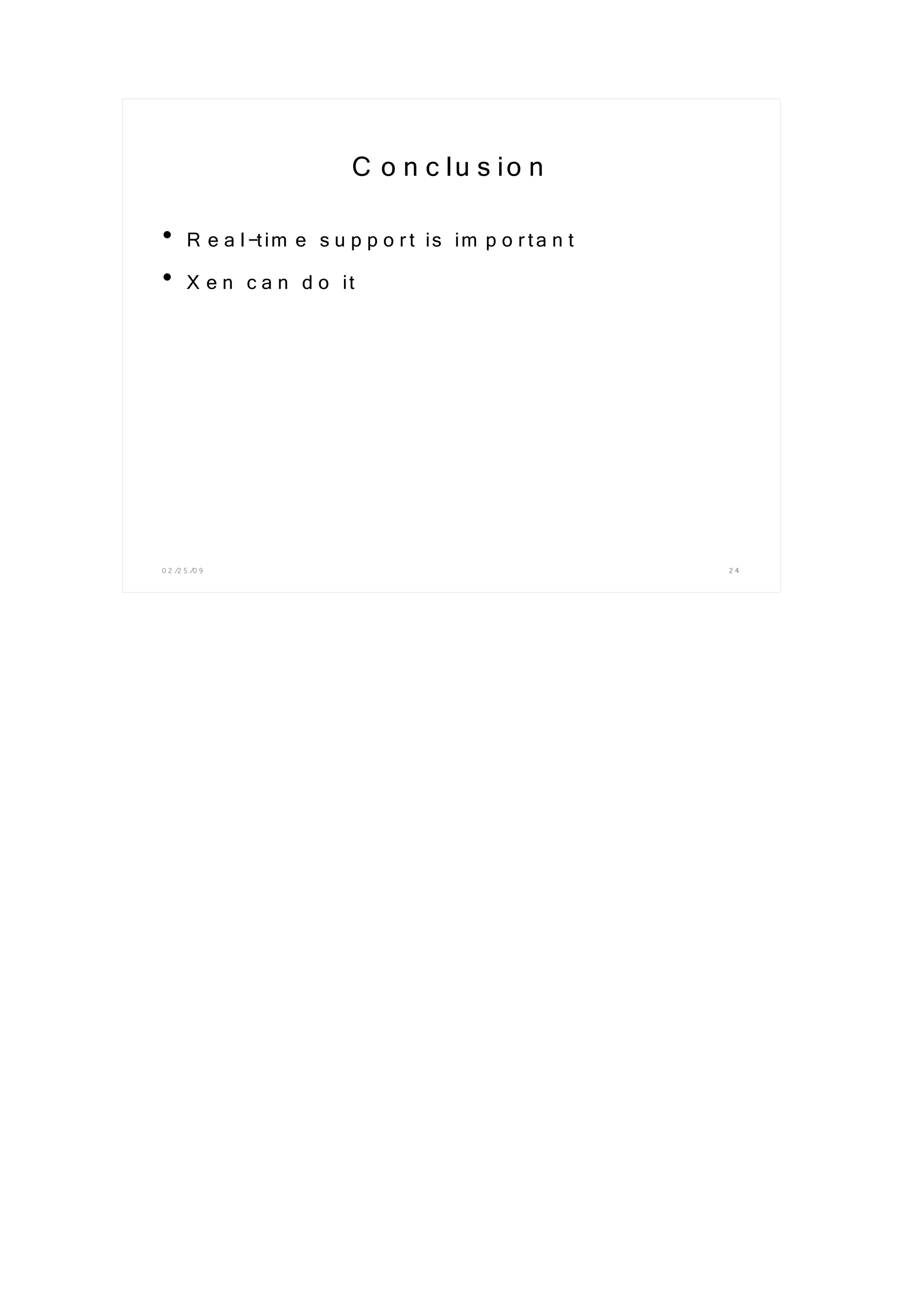 XS Oracle 2009 Real Time And Vmm