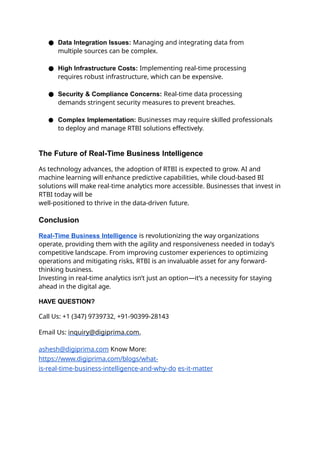 Real-Time Business Intelligence_ Harness Live Data for Smarter ...