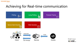 Real time communication with Azure Functions with Azure SignalR | PPTX