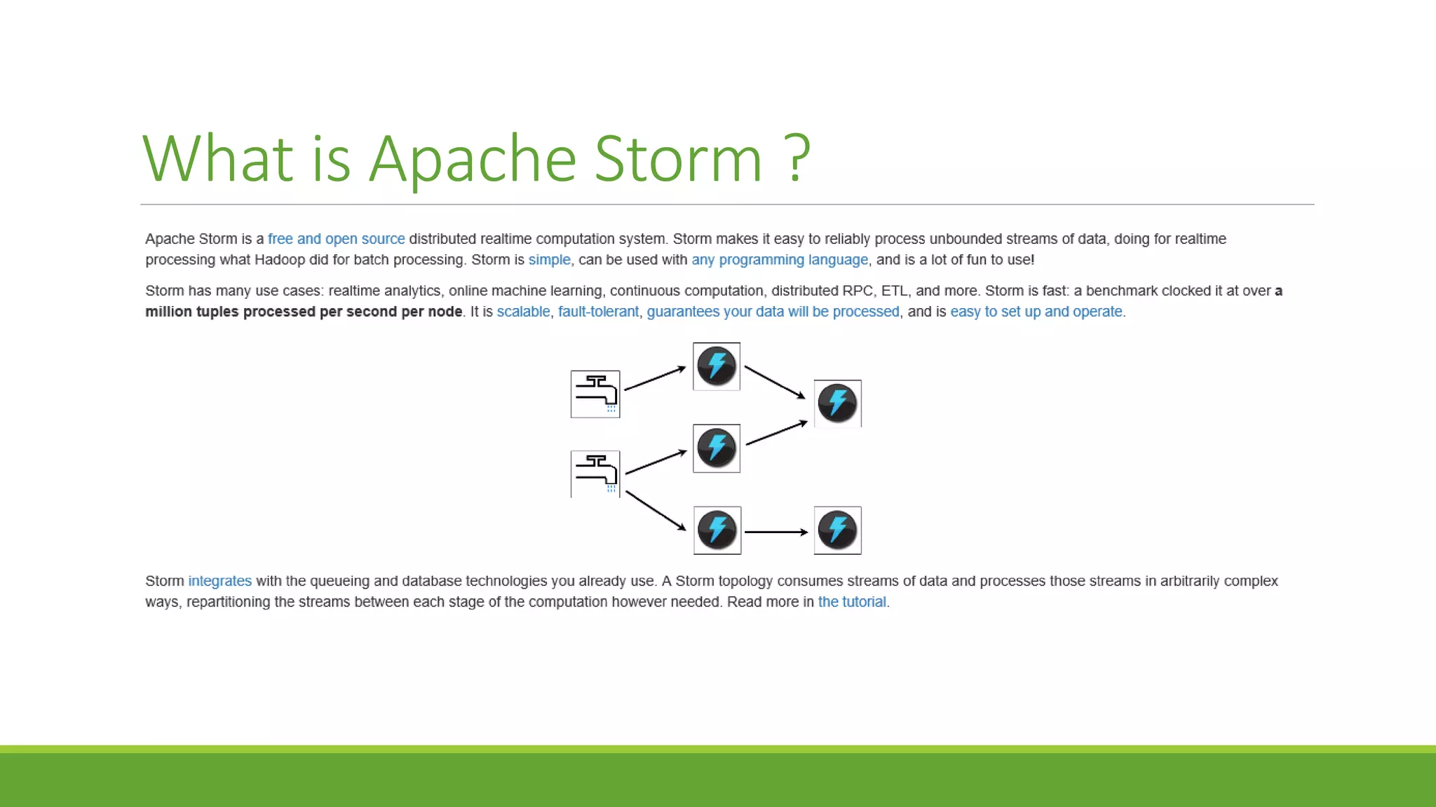 What is Apache Storm ?
 