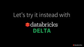 Let’s try it instead with
DELTA
 