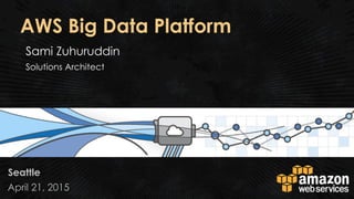 April 21, 2015
Seattle
AWS Big Data Platform
 