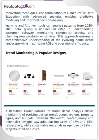 Real-Time Houzz Dataset – Home Decor & Improvement Analysis.pptx