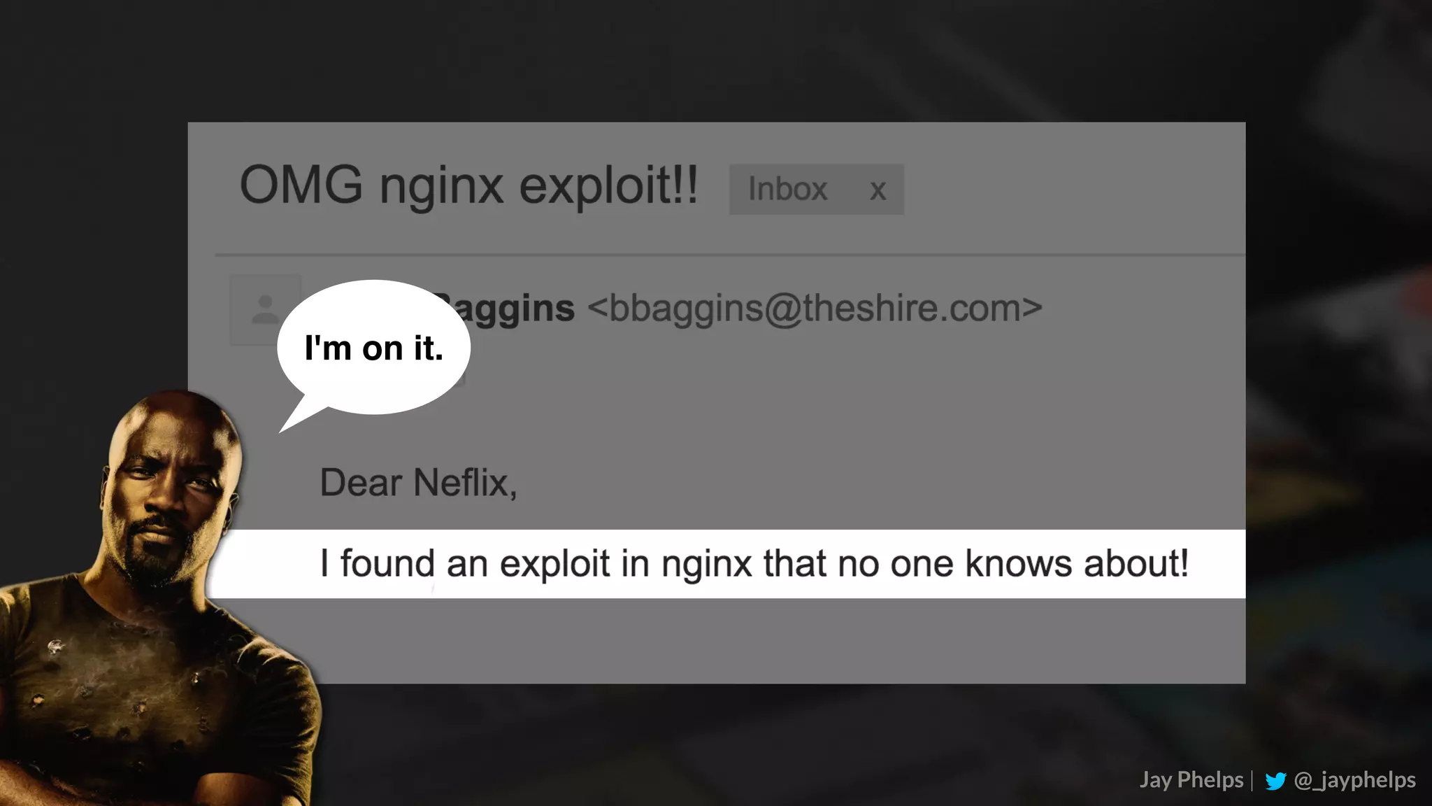 Jay Phelps | @_jayphelps I'm on it. 