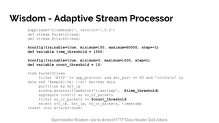 Real time intrusion detection in network traffic using adaptive and ...