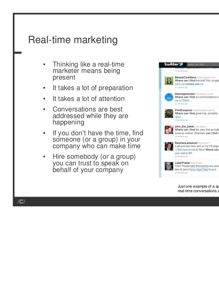 What is real-time search? How to use marketing