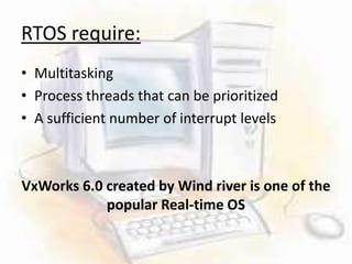 Real time operating system | PPT