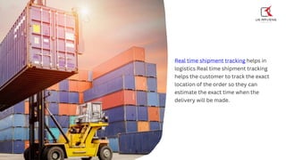 Real-Time shipment Tracking and It’s Benefits. | PPTX