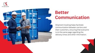 Real-Time shipment Tracking and It’s Benefits. | PPTX
