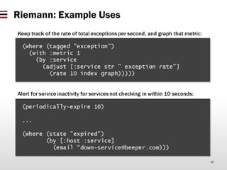 Real-Time Telemetry Processing for OpenStack with Riemann | PDF