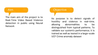 REAL-TIME VIDEO BASED VIOLENCE DETECTION SYSTEM IN PUBLIC AREA USING ...