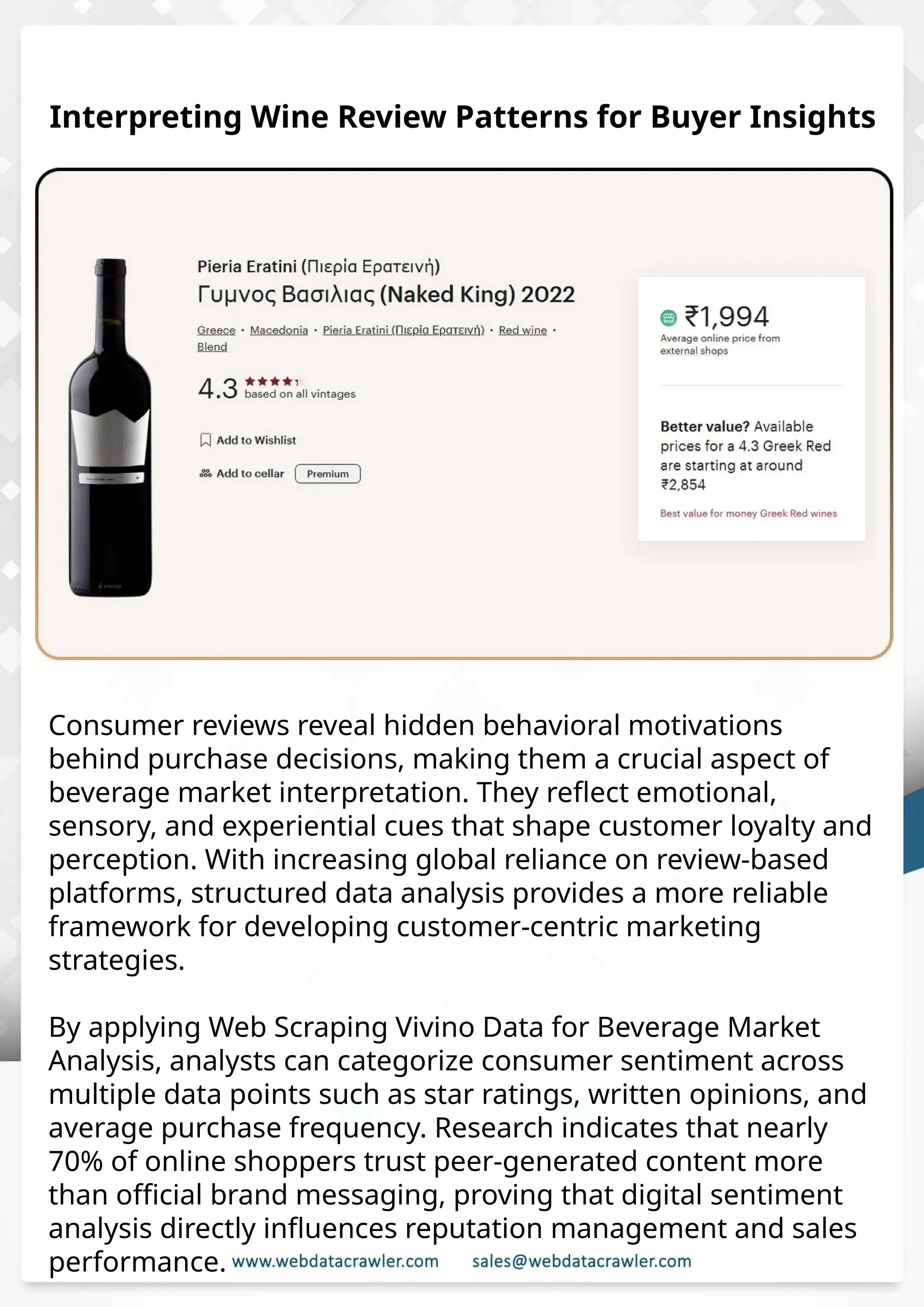 Real Time Vivino Data for Beverage Market Research pptx