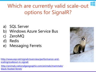 Real time web applications with SignalR (BNE .NET UG) Slide 25