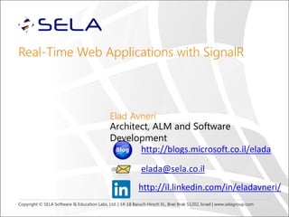 Real time web applications with signal r | PPTX | Computer Software and ...