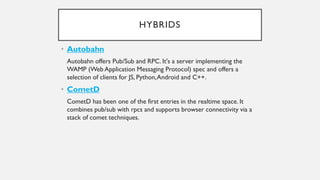 Real time web apps | PDF