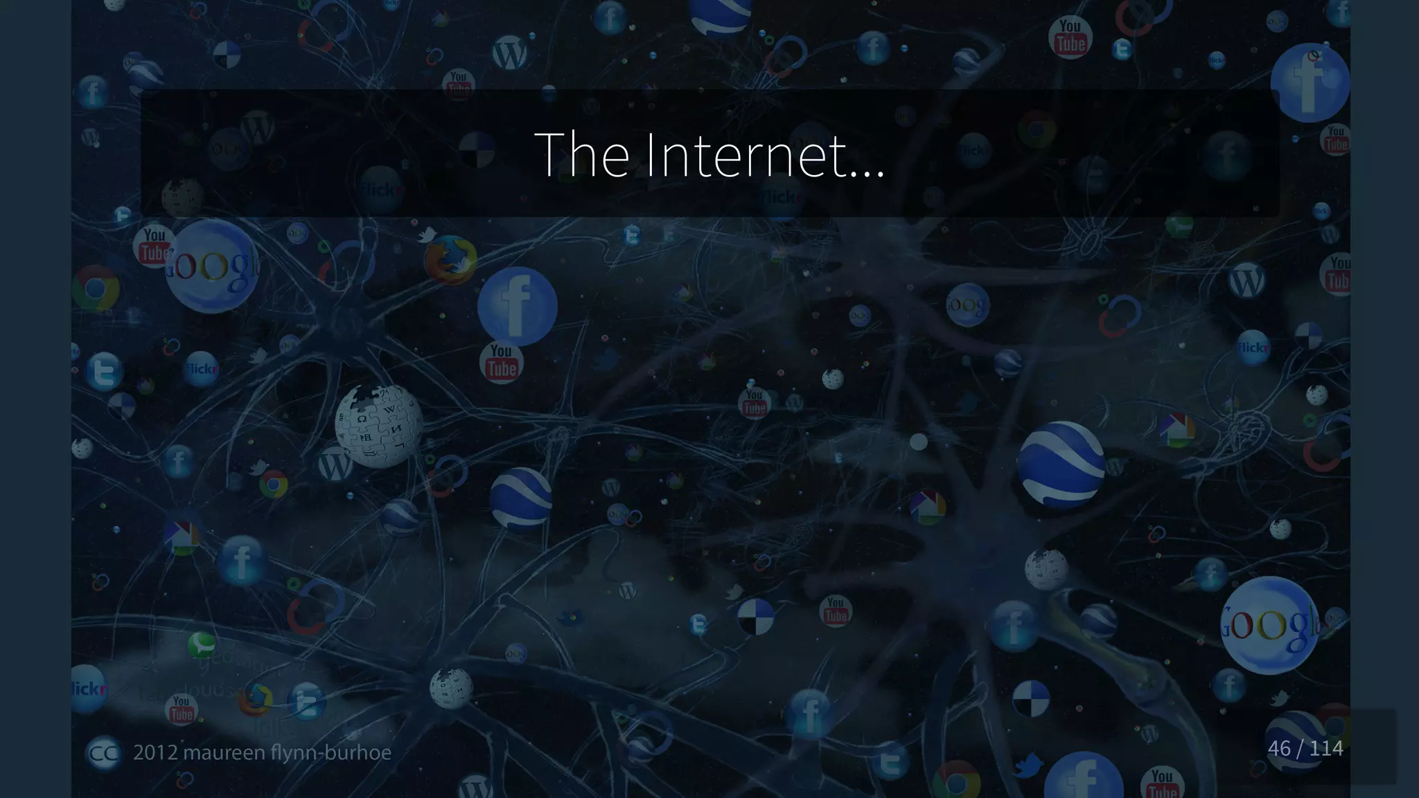 The Internet...
46 / 114
 