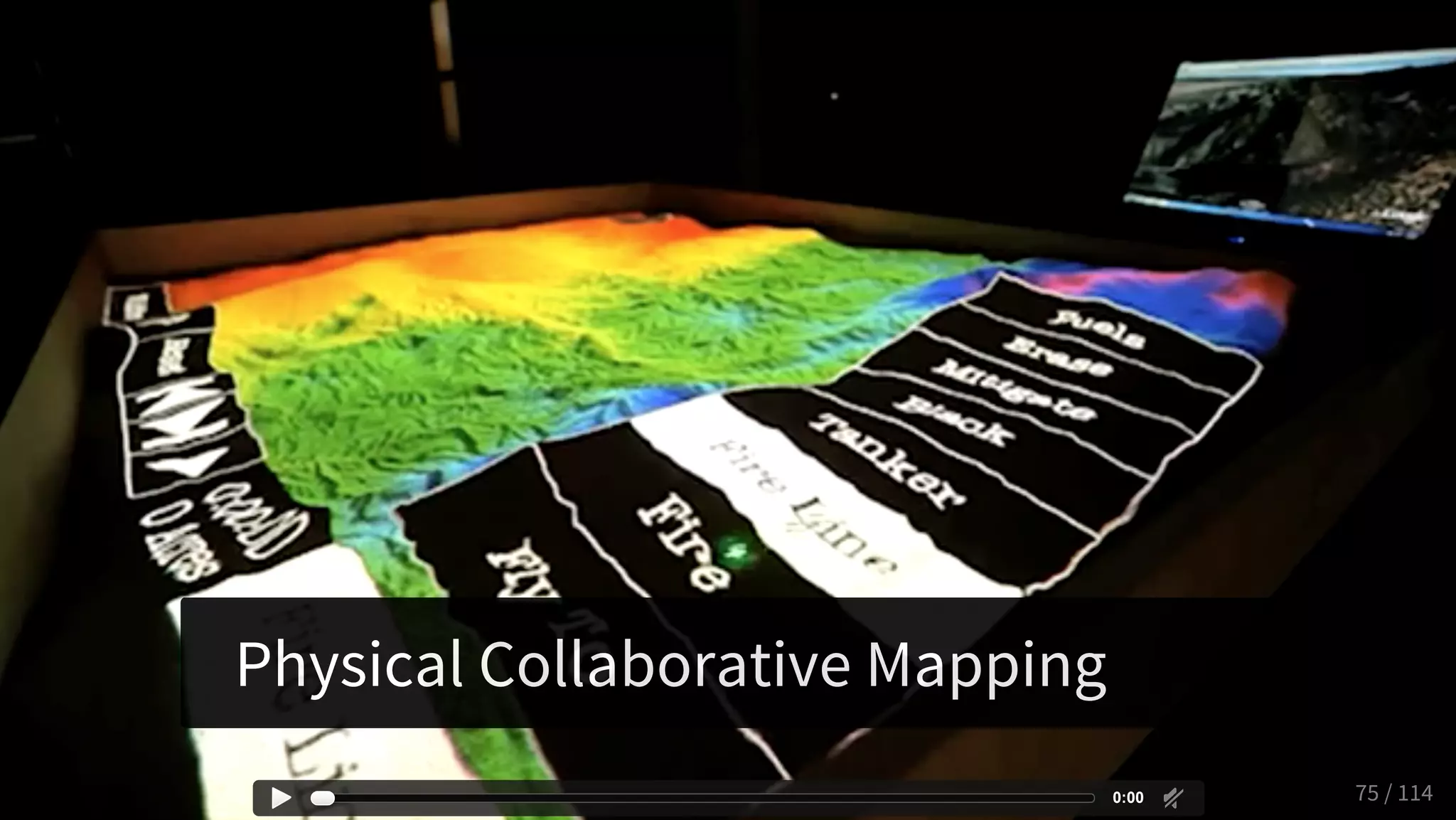 0:00 75 / 114
Physical Collaborative Mapping
 