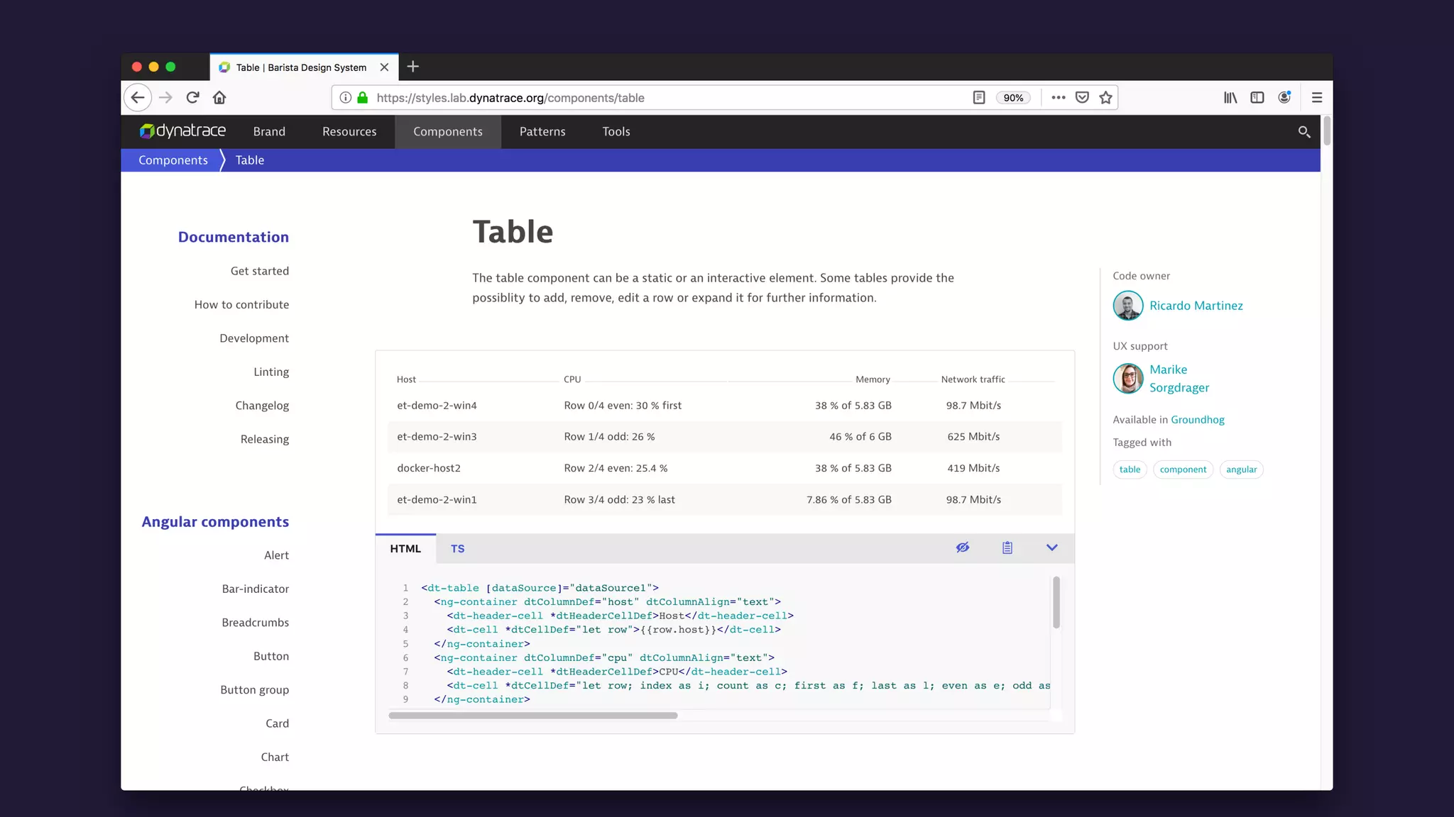 Barista Design System
 
