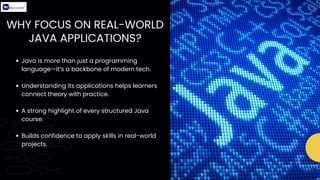 Real-World Applications of Java: Powering Mobile Apps, Web Solutions ...