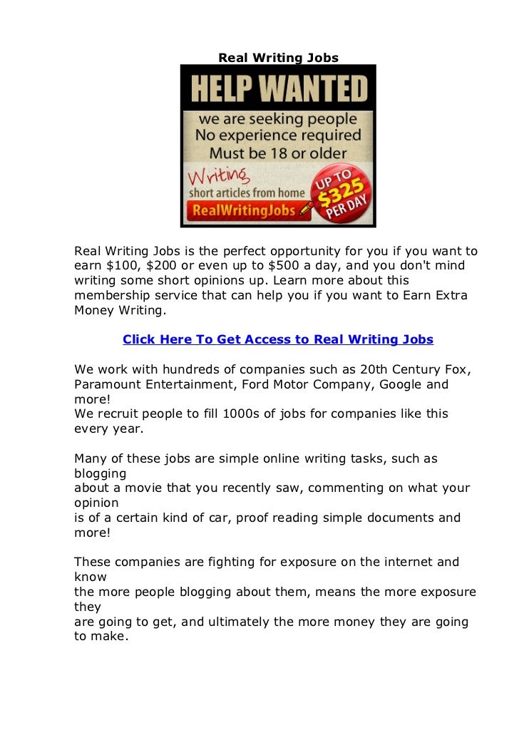 Real Writing Jobs Review. Does Real Writing Jobs Actually Work?