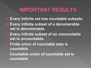 Denumerable Set Examples REAL ANALYSIS -PPT UNIT 1 - BASIC CONCEPTS.pptx