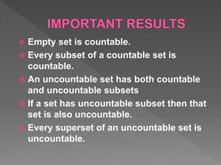 Uncountable In Math REAL ANALYSIS -UNIT I Basic Concepts.pptx
