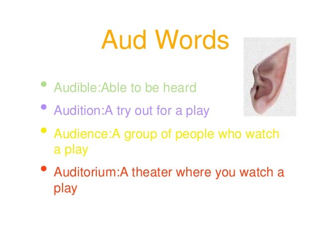 Aud words