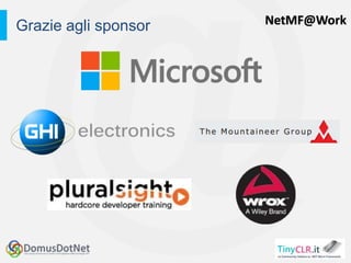 NetMF@WorkGrazie agli sponsor
 
