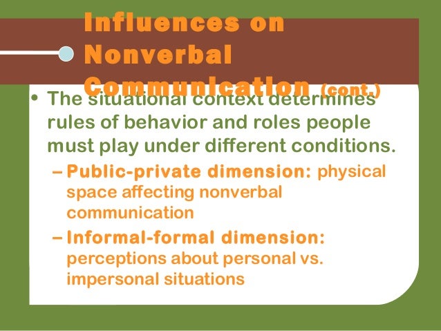 situational contexts situational contexts