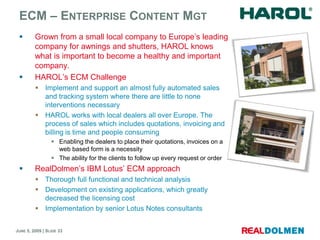 RealDolmen Corporate Presentation