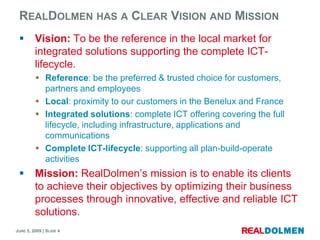 RealDolmen Corporate Presentation