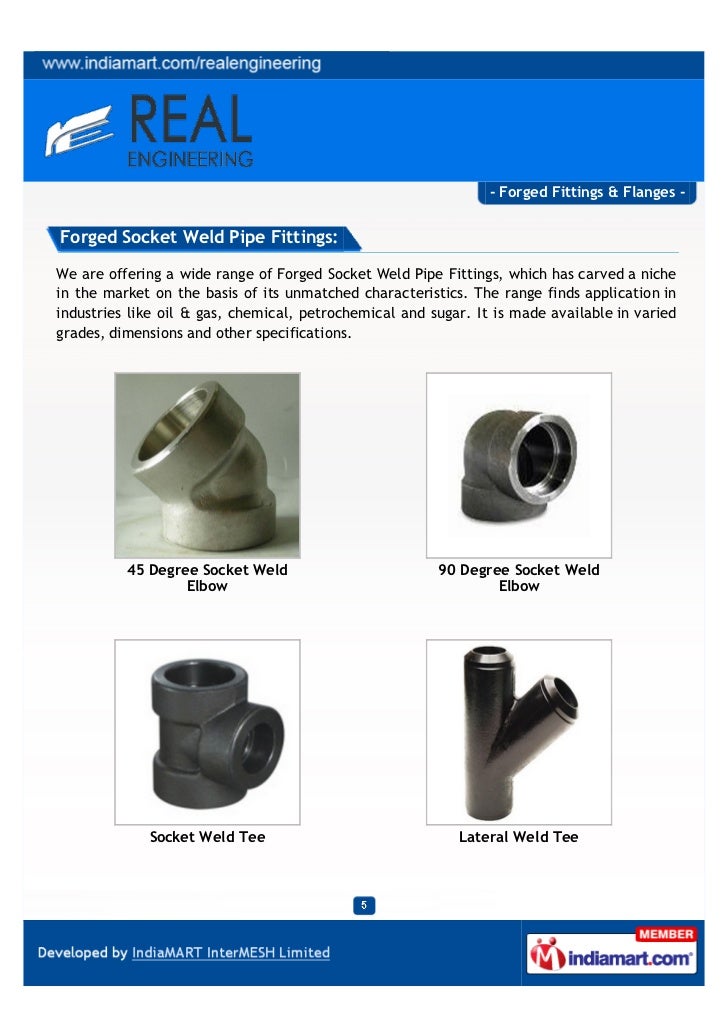 Real Engineering, Rajkot, Pipe Fittings