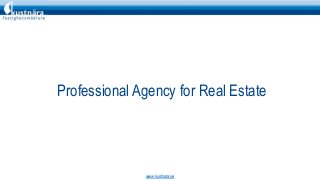 www.kustnara.se
Professional Agency for Real Estate
 