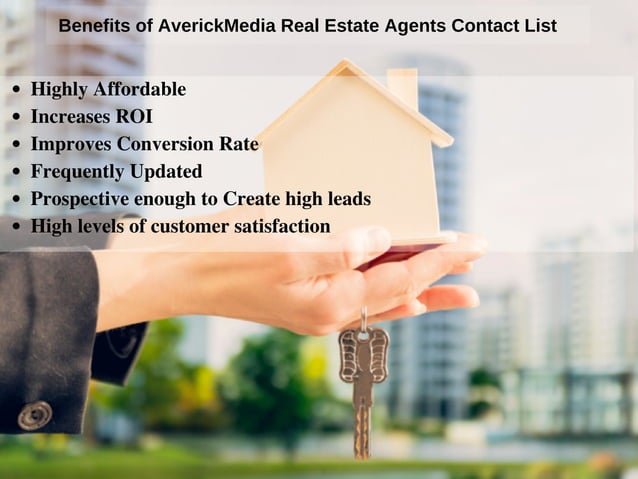 Real estate agents email addresses | PPT