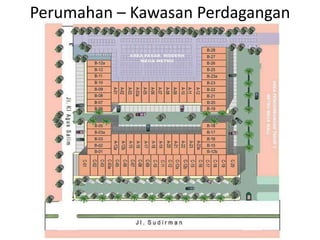 Perumahan – Kawasan Perdagangan
 