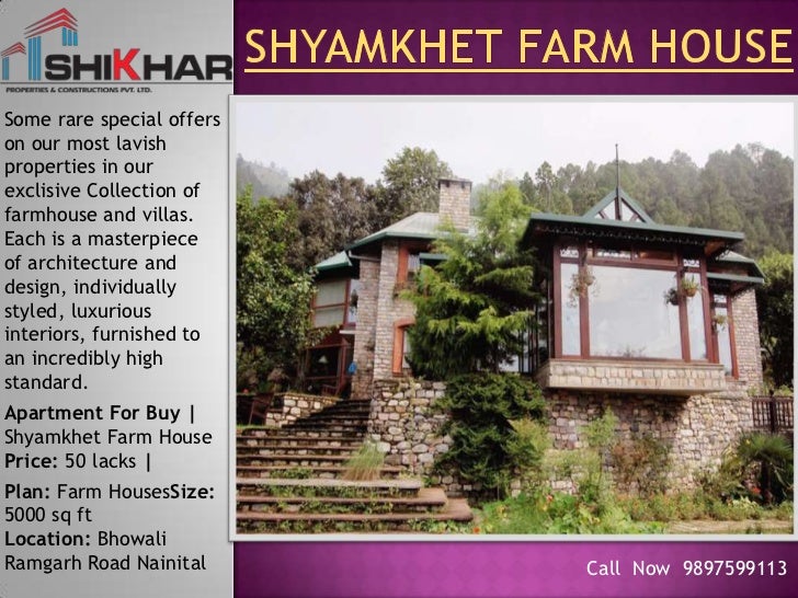 Real estate developer in nainital