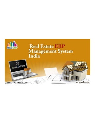 Real estate erp management system in noida