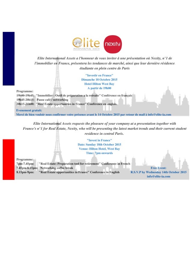 invitation for real estate event in doha qatar