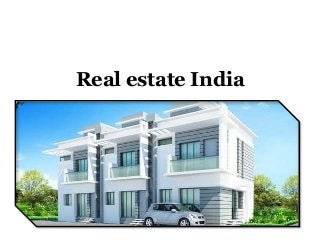 Real estate India
 