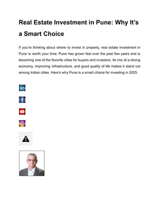 Real Estate Investment in Pune_ Why It’s a Smart Choice.pdf