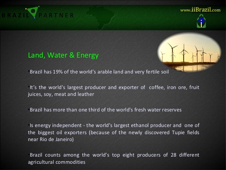 Brazil Country Overview real estate investment opportunities