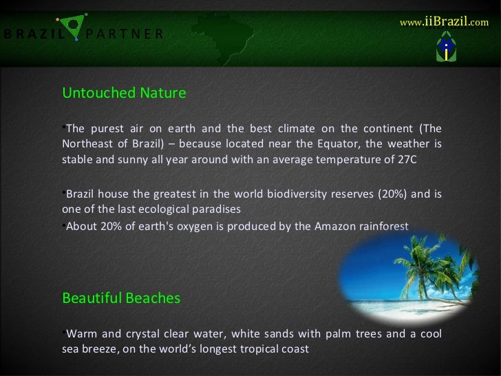 Brazil Country Overview real estate investment opportunities