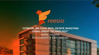 Real estate investor presentation, Winter 2015
